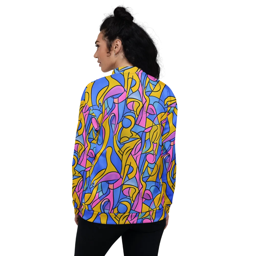 Alexander Archipenko on Bomber Jacket — Back