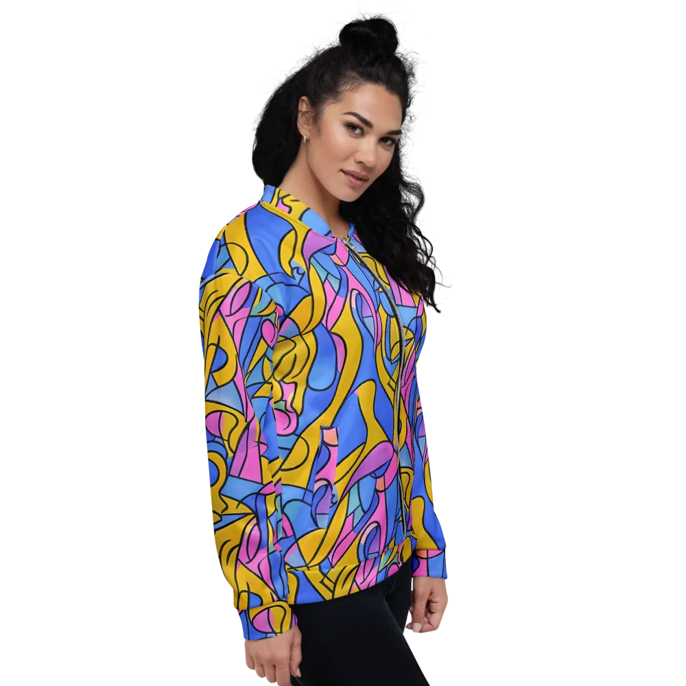 Alexander Archipenko on Bomber Jacket — Right