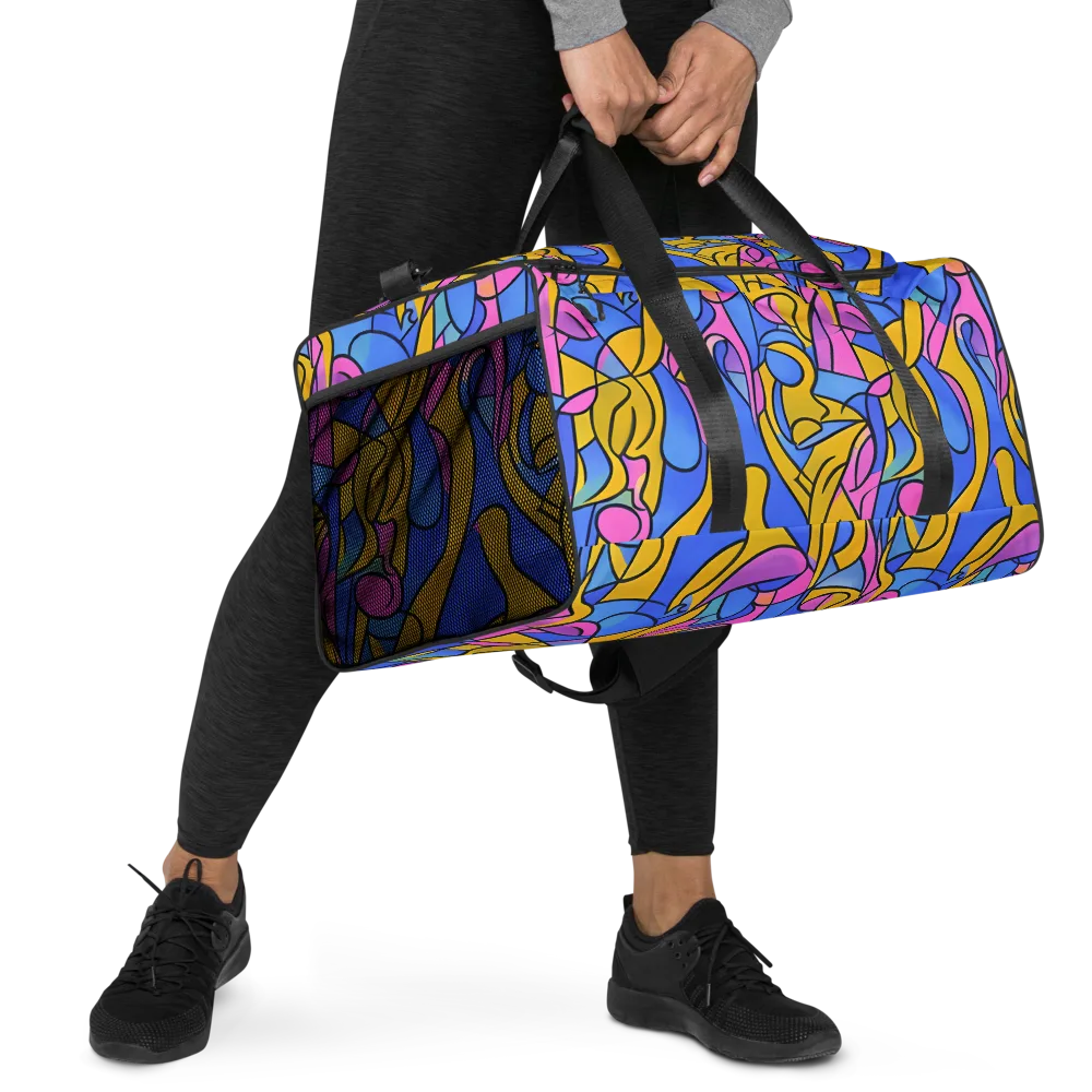 Alexander Archipenko on Duffle Bag — Right Front