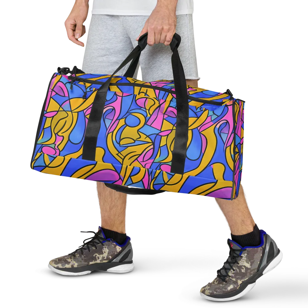 Alexander Archipenko on Duffle Bag — Front