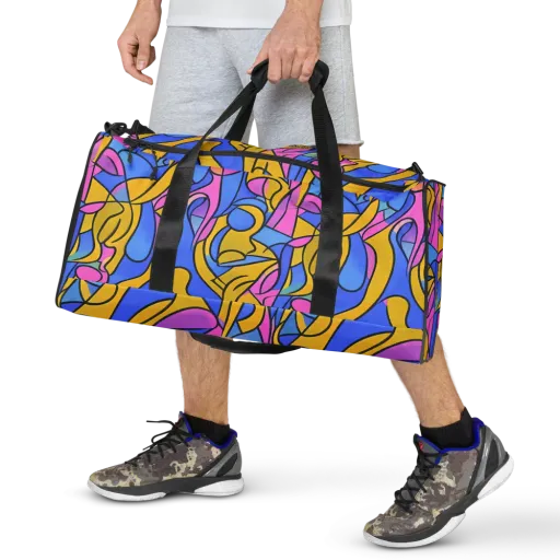 Alexander Archipenko on a Duffle Bag