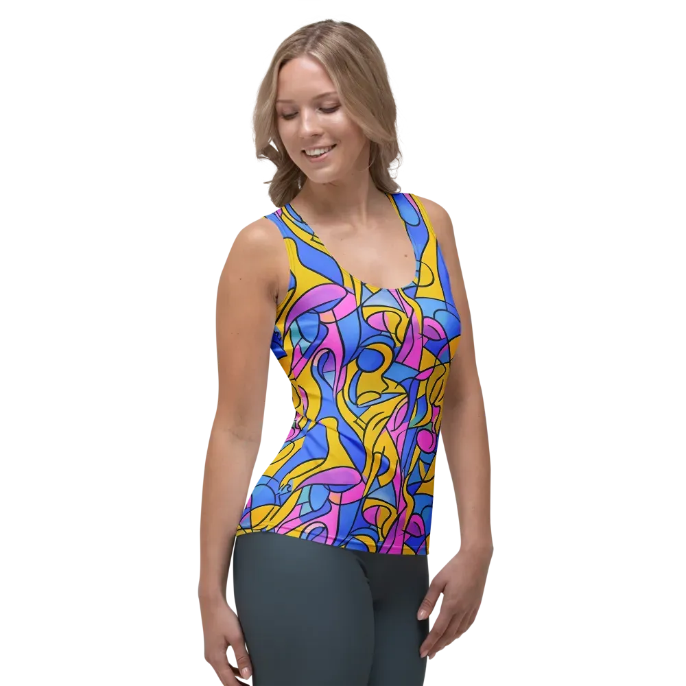 Alexander Archipenko on Women's Tank Top — Right Front