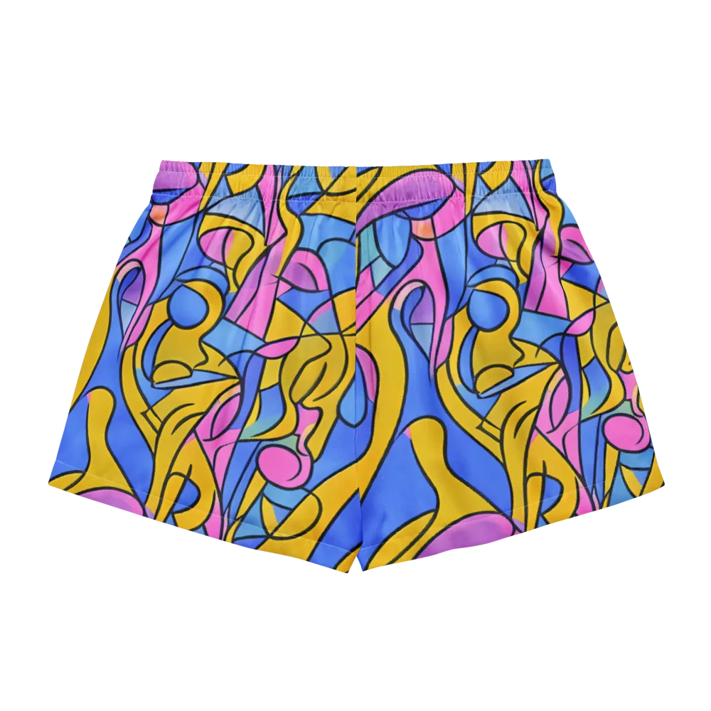 Alexander Archipenko on Women's Pajama Shorts — Back