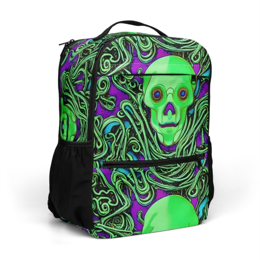 Ghostly Labyrinth on a Utility Backpack