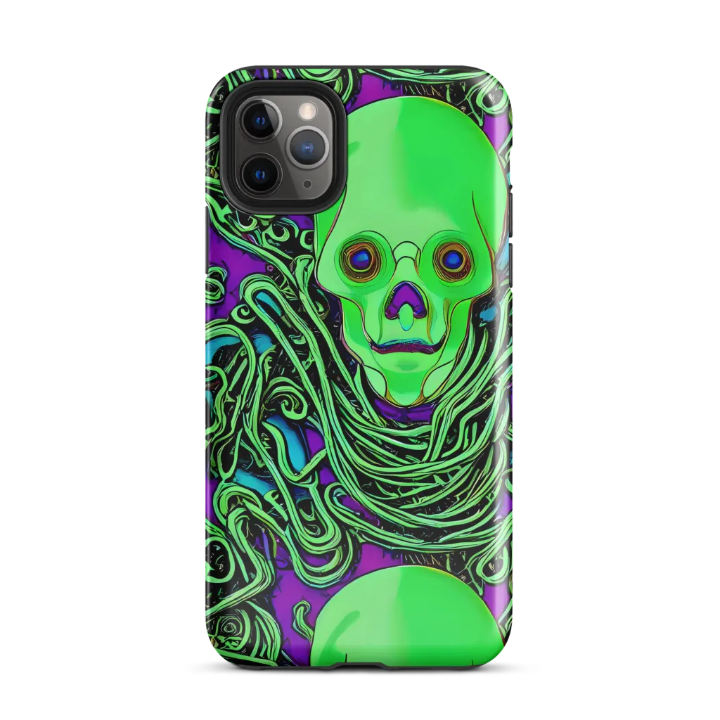 Ghostly Labyrinth on Tough Case for iPhone® — Front