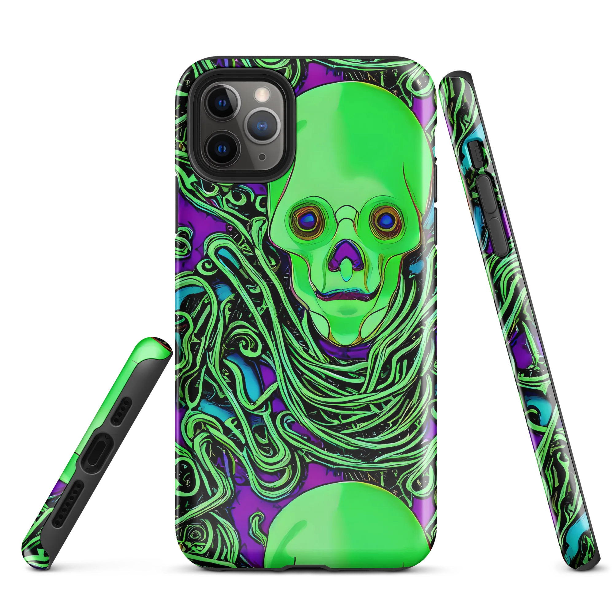 Ghostly Labyrinth on Tough Case for iPhone® — Front