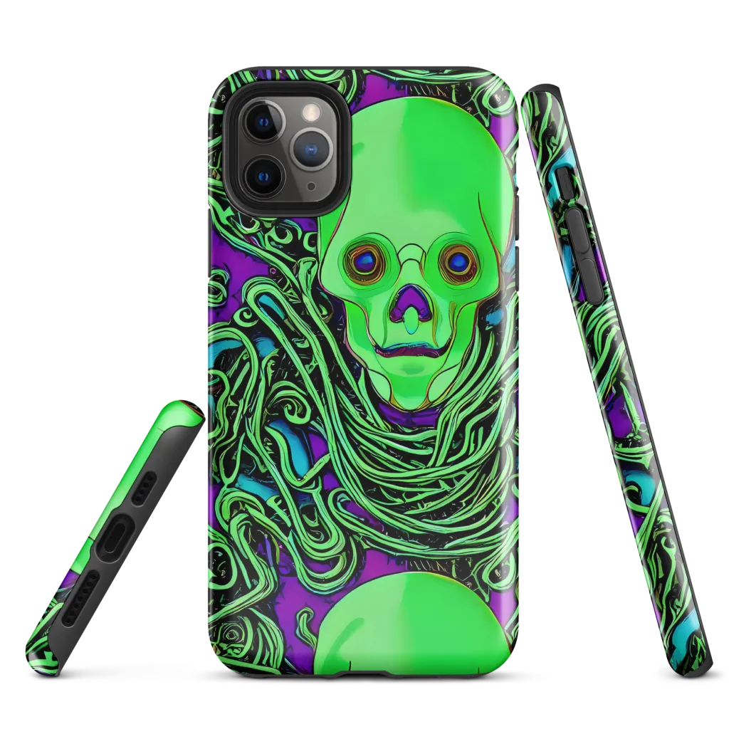 Ghostly Labyrinth on Tough Case for iPhone® — Front