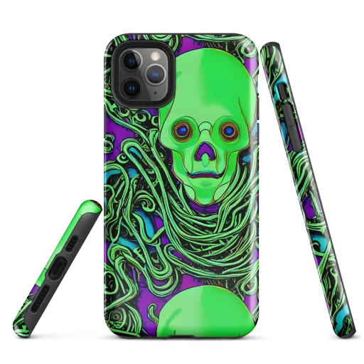 Ghostly Labyrinth on a Tough Case for iPhone®