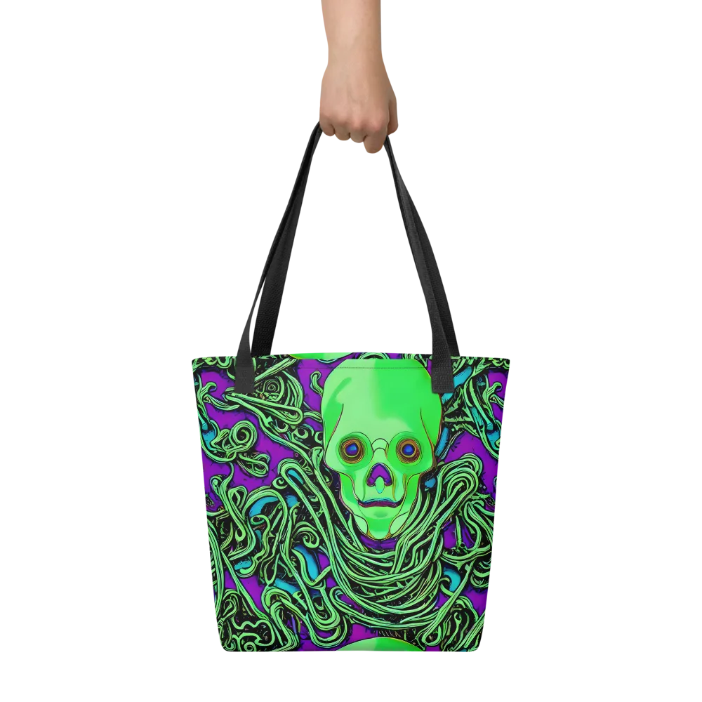 Ghostly Labyrinth on Tote Bag — Front