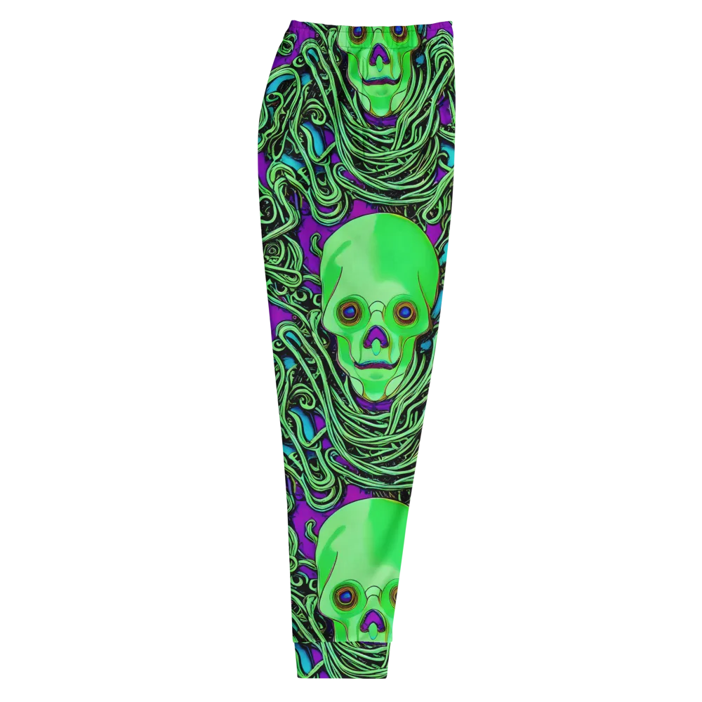 Ghostly Labyrinth on Men's Joggers — Right