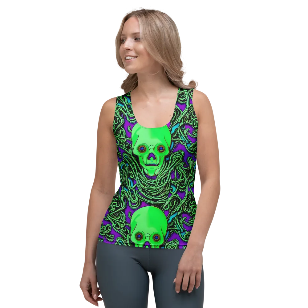 Ghostly Labyrinth on Women's Tank Top — Front