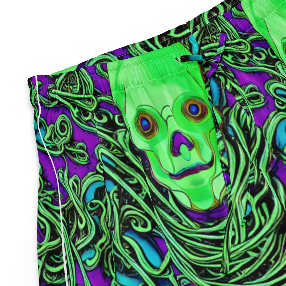 Ghostly Labyrinth on Women's Pajama Shorts — Product details