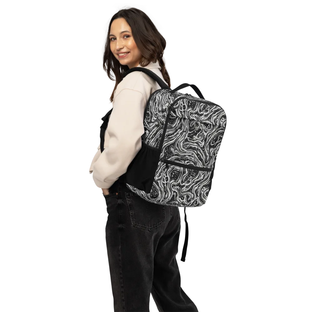 Whirlpool Echo on Utility Backpack — Back