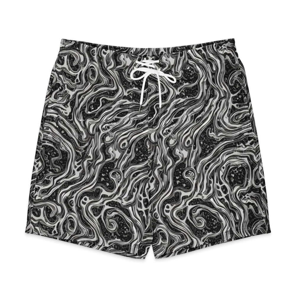 Whirlpool Echo on Men's Board Shorts — Front