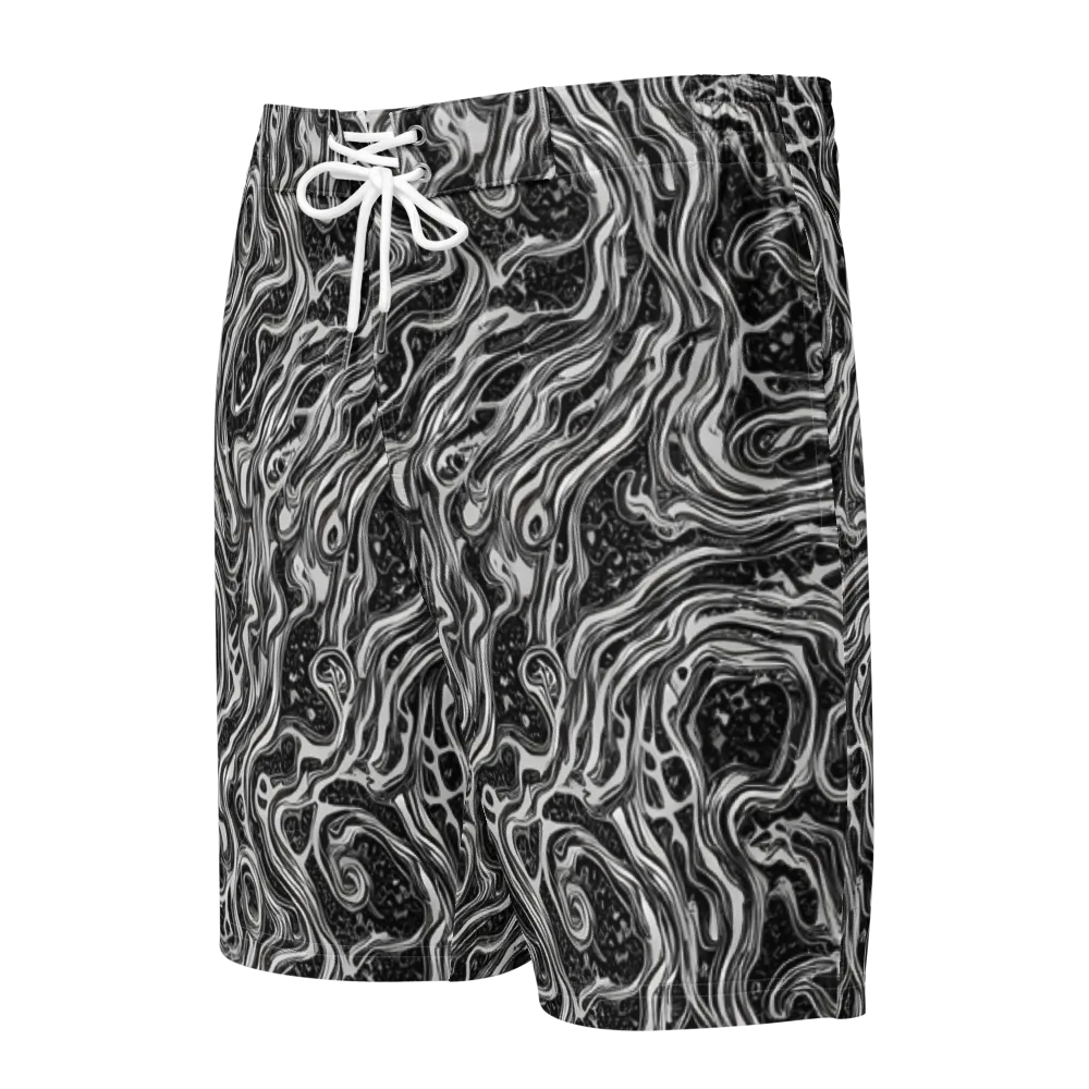 Whirlpool Echo on Men's Board Shorts — Front
