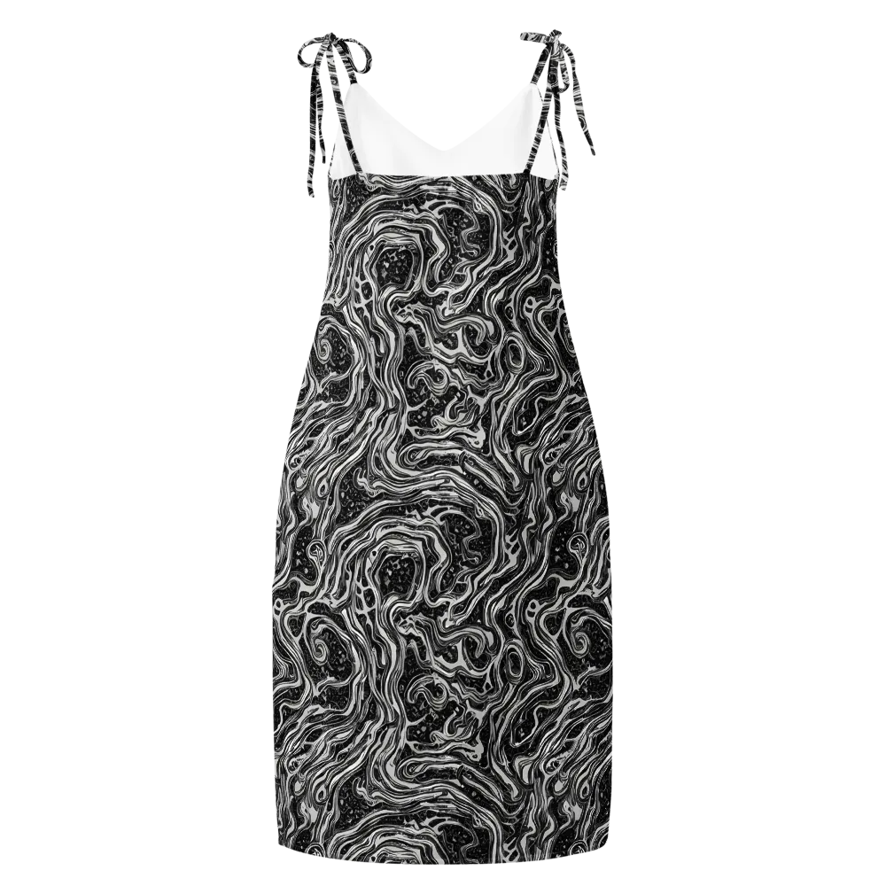 Whirlpool Echo on Slip Dress — Back