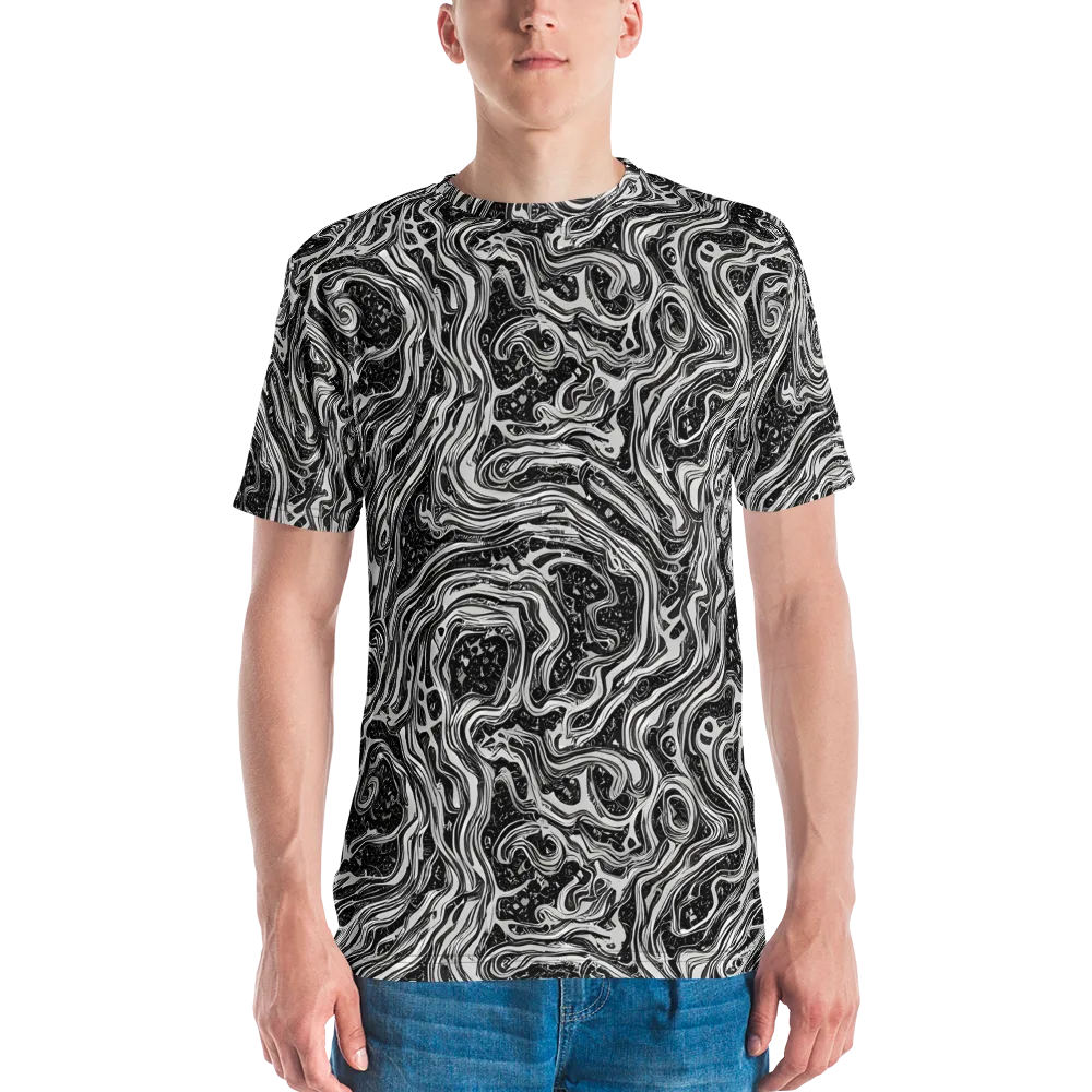 Whirlpool Echo on Men's Crew Neck T-Shirt — Front