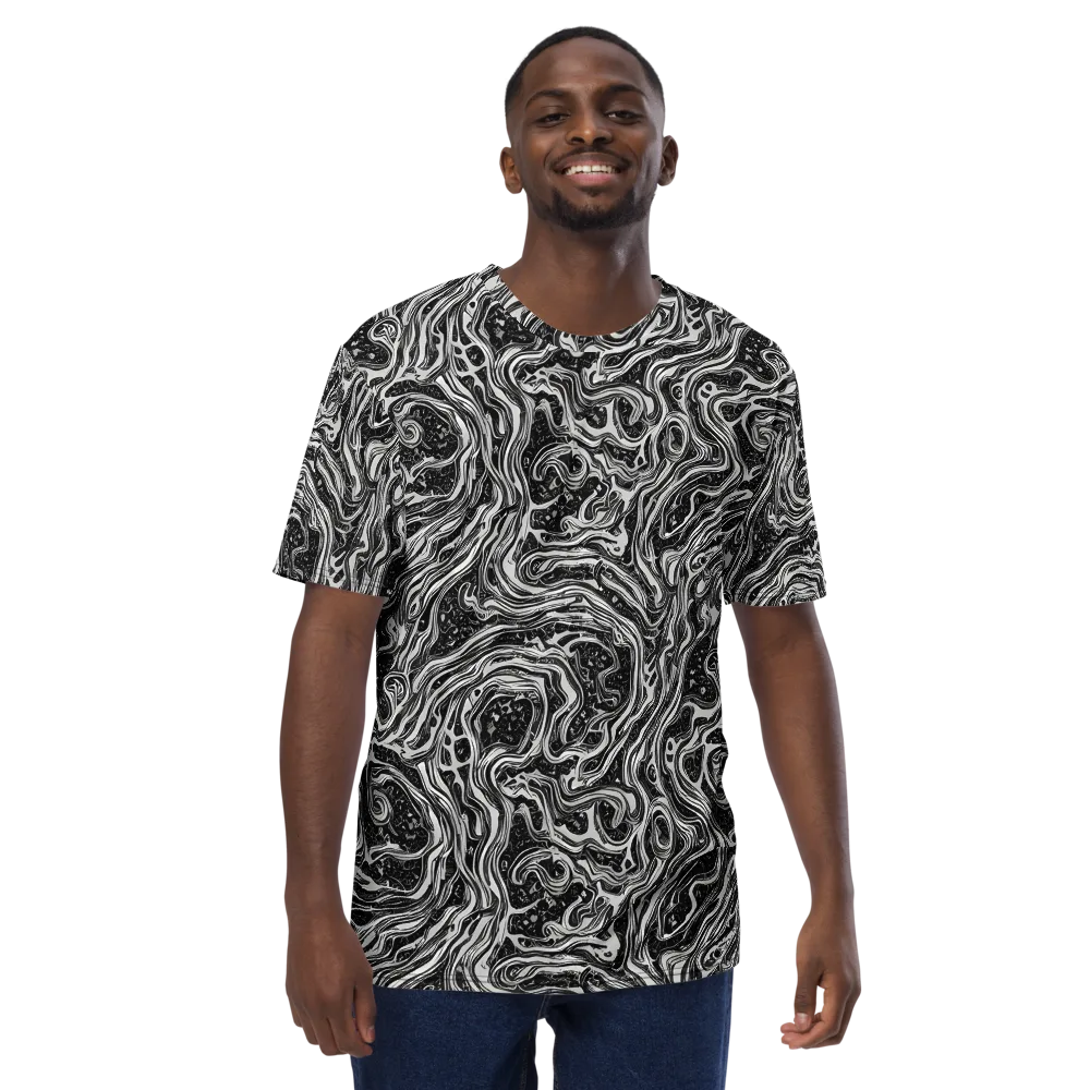 Whirlpool Echo on Men's Crew Neck T-Shirt — Front