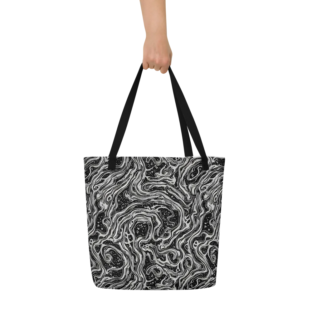 Whirlpool Echo on Large Tote Bag W/ Pocket — Front