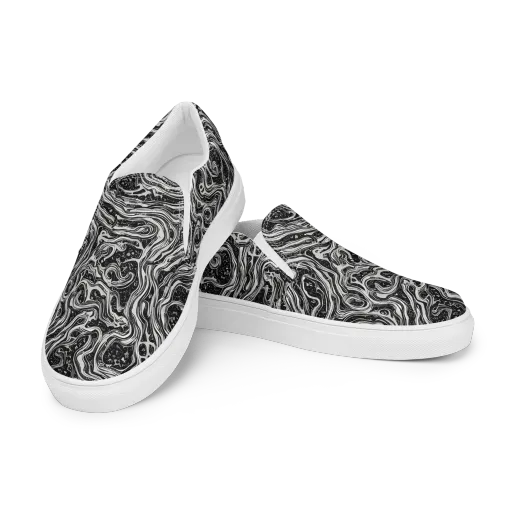 Whirlpool Echo on a Women's Slip-On Canvas Shoes