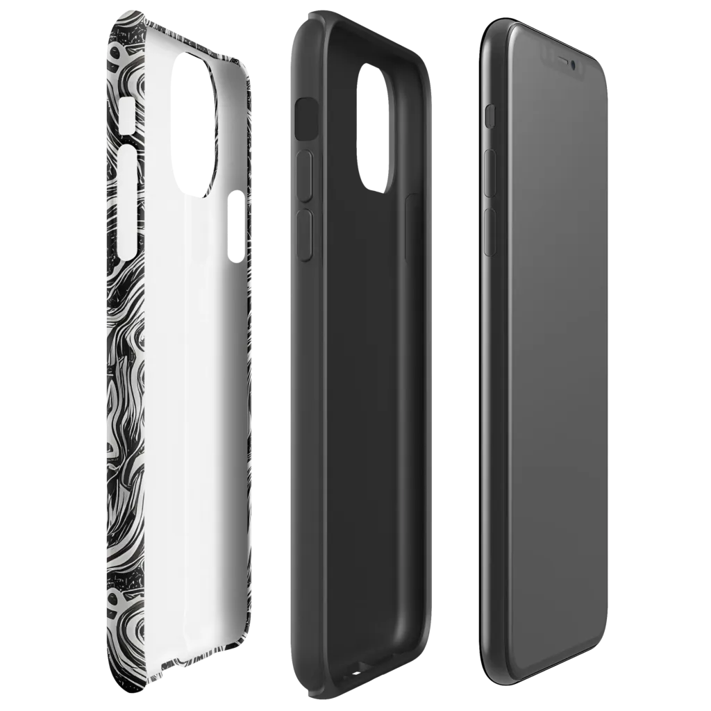 Whirlpool Echo on Tough Case for iPhone® — Right