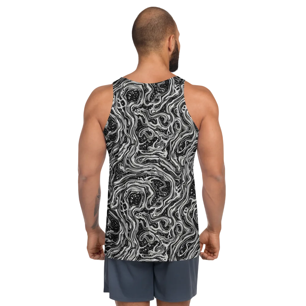 Whirlpool Echo on Men's Tank Top — Back