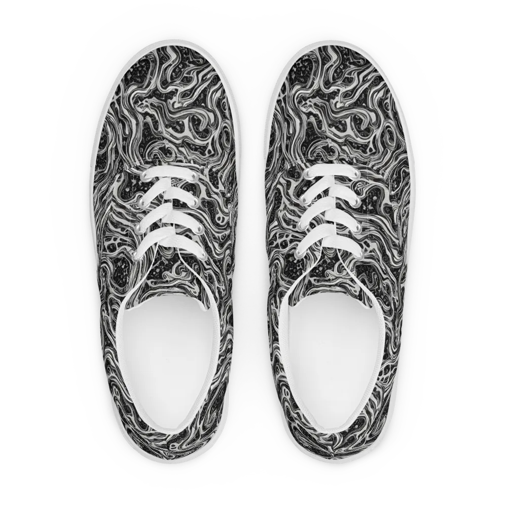 Whirlpool Echo on Men's Lace-Up Canvas Shoes — Front
