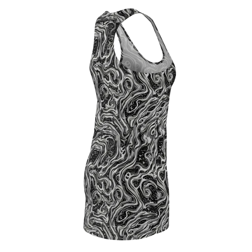 Whirlpool Echo on Racerback Dress — Back Side
