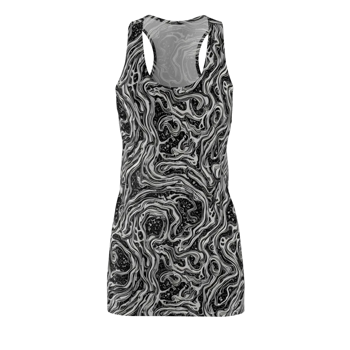 Whirlpool Echo on Racerback Dress — Front