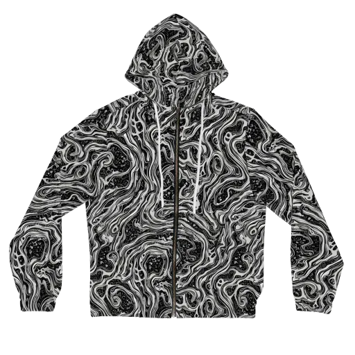 Whirlpool Echo on a Women's Full-Zip Hoodie