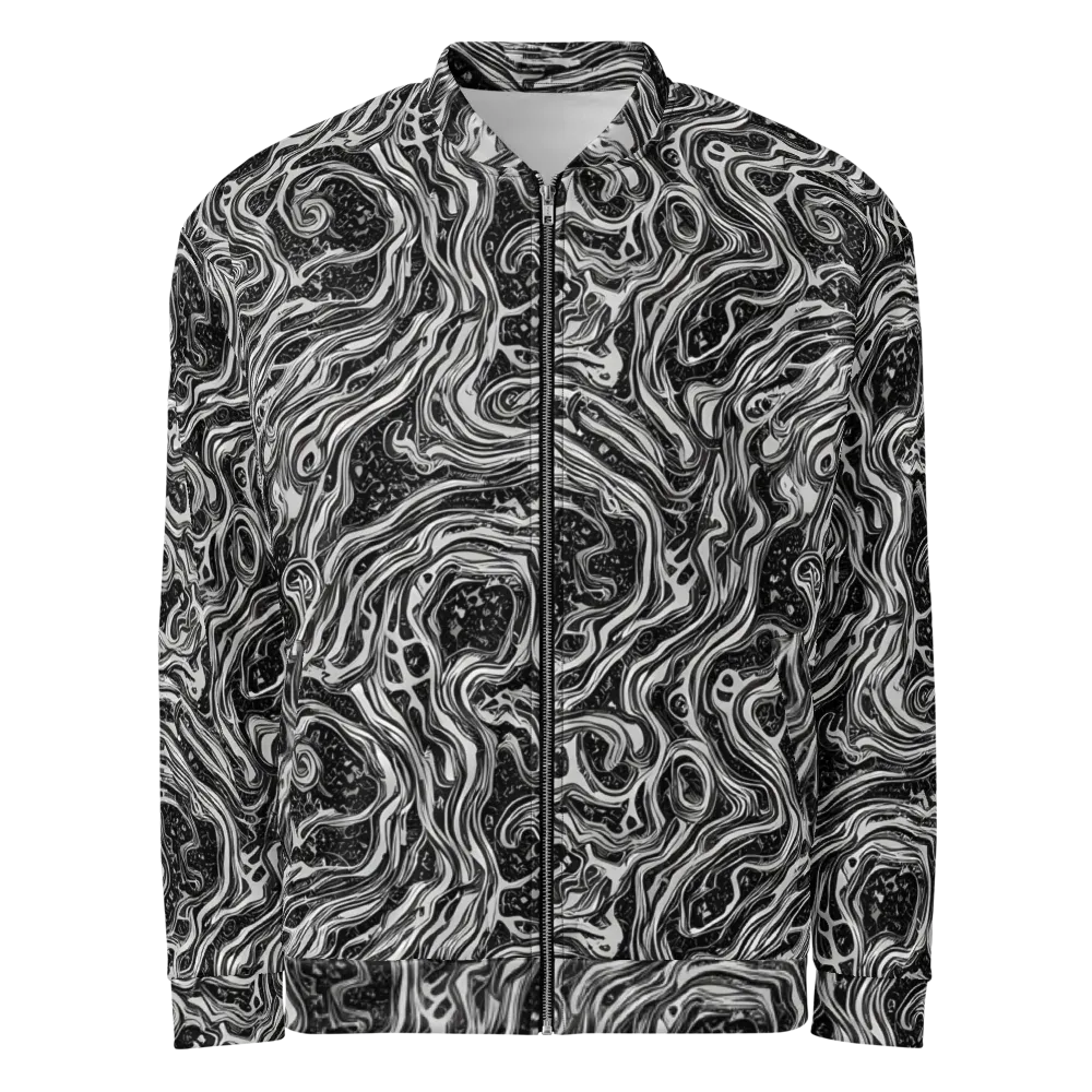 Whirlpool Echo on Bomber Jacket — Front
