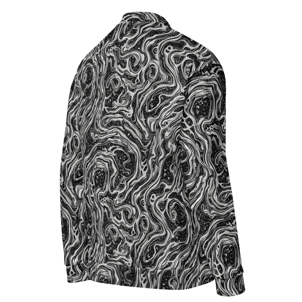 Whirlpool Echo on Bomber Jacket — Right Back