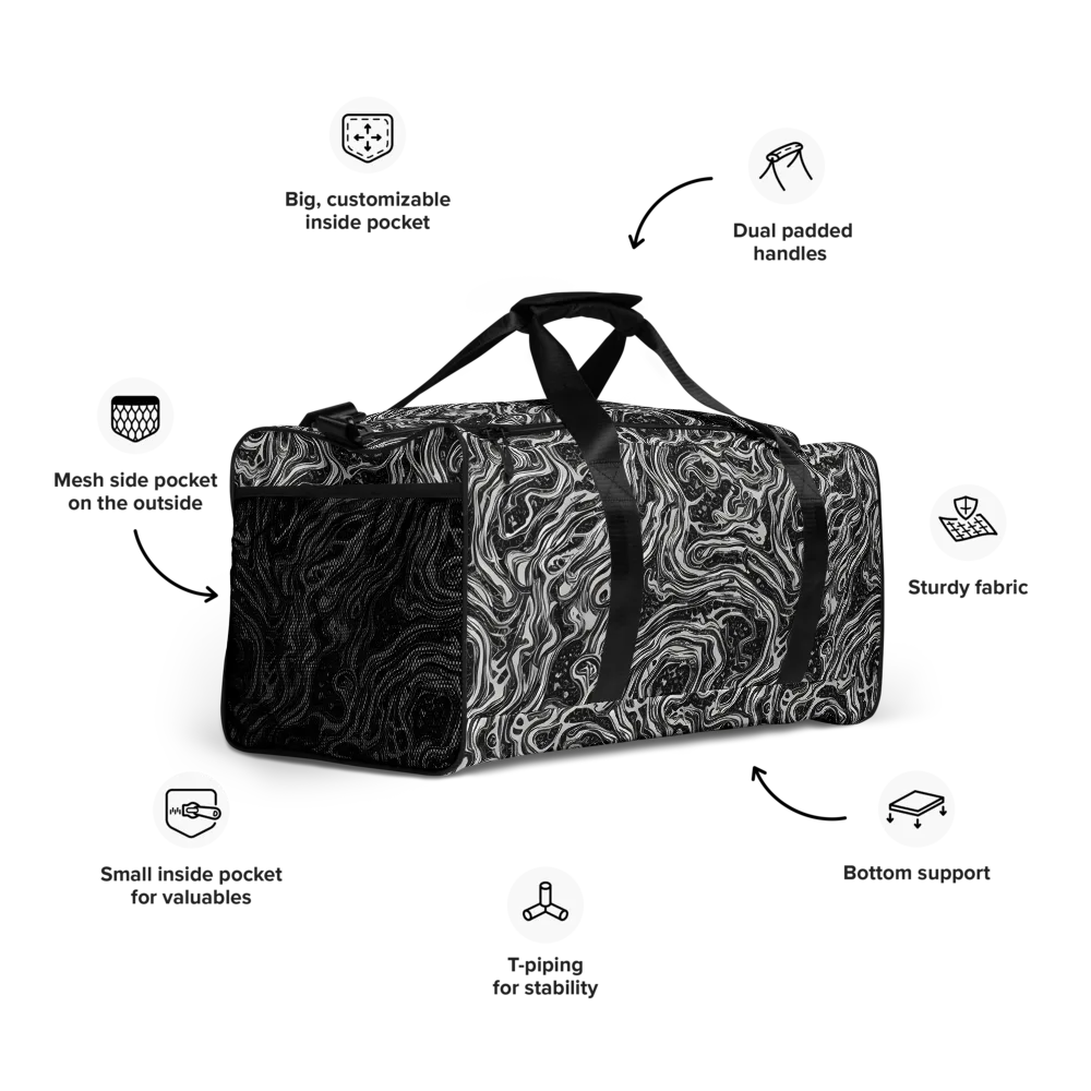 Whirlpool Echo on Duffle Bag — Right Front