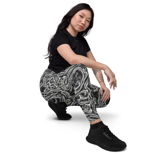 Whirlpool Echo on a Leggings with Pockets