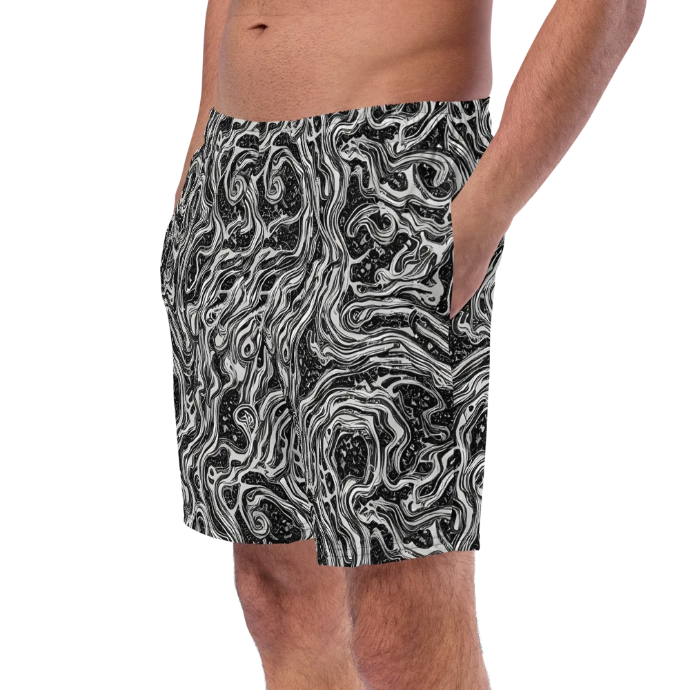 Whirlpool Echo on Swim Trunks — Left Front