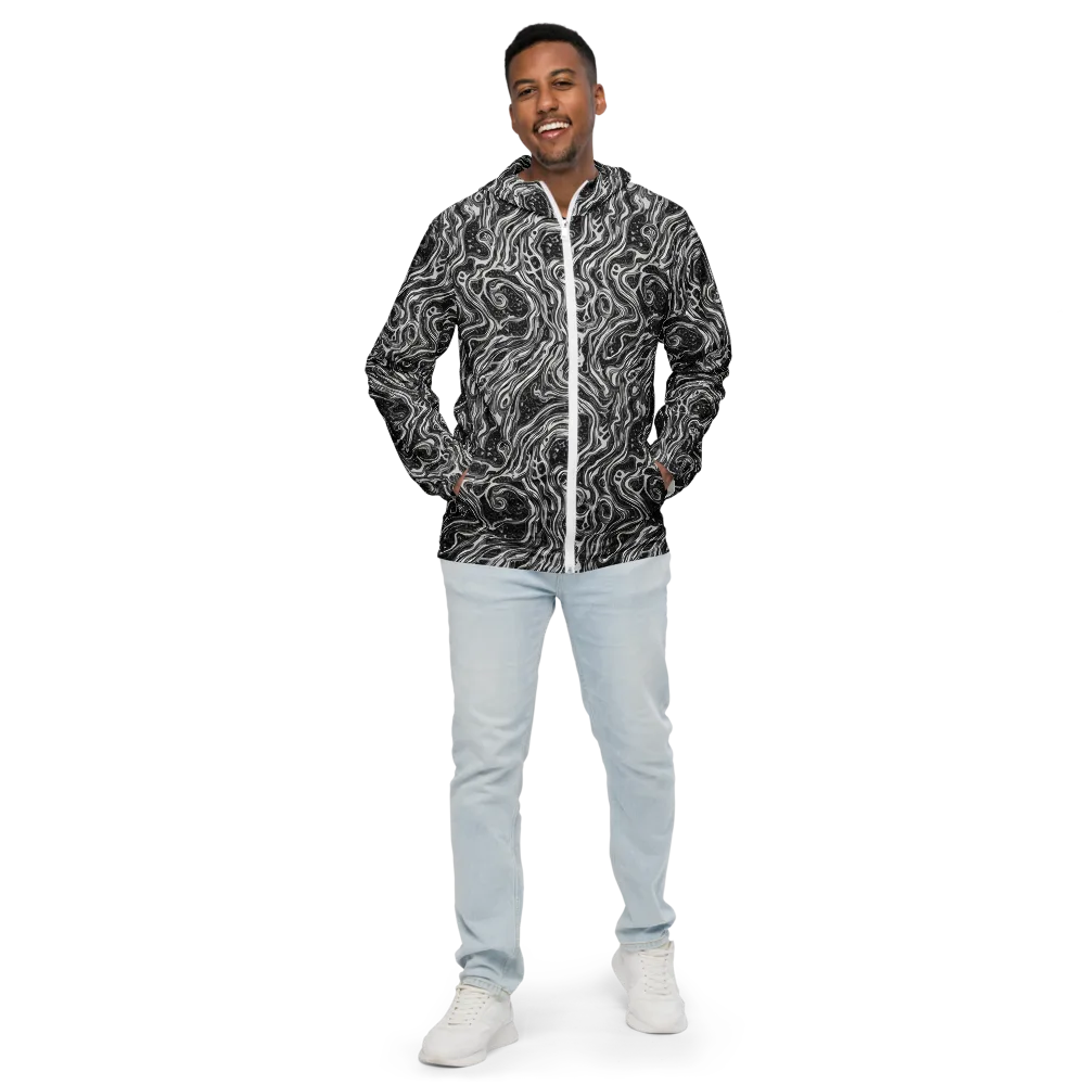 Whirlpool Echo on Men's Windbreaker — Front
