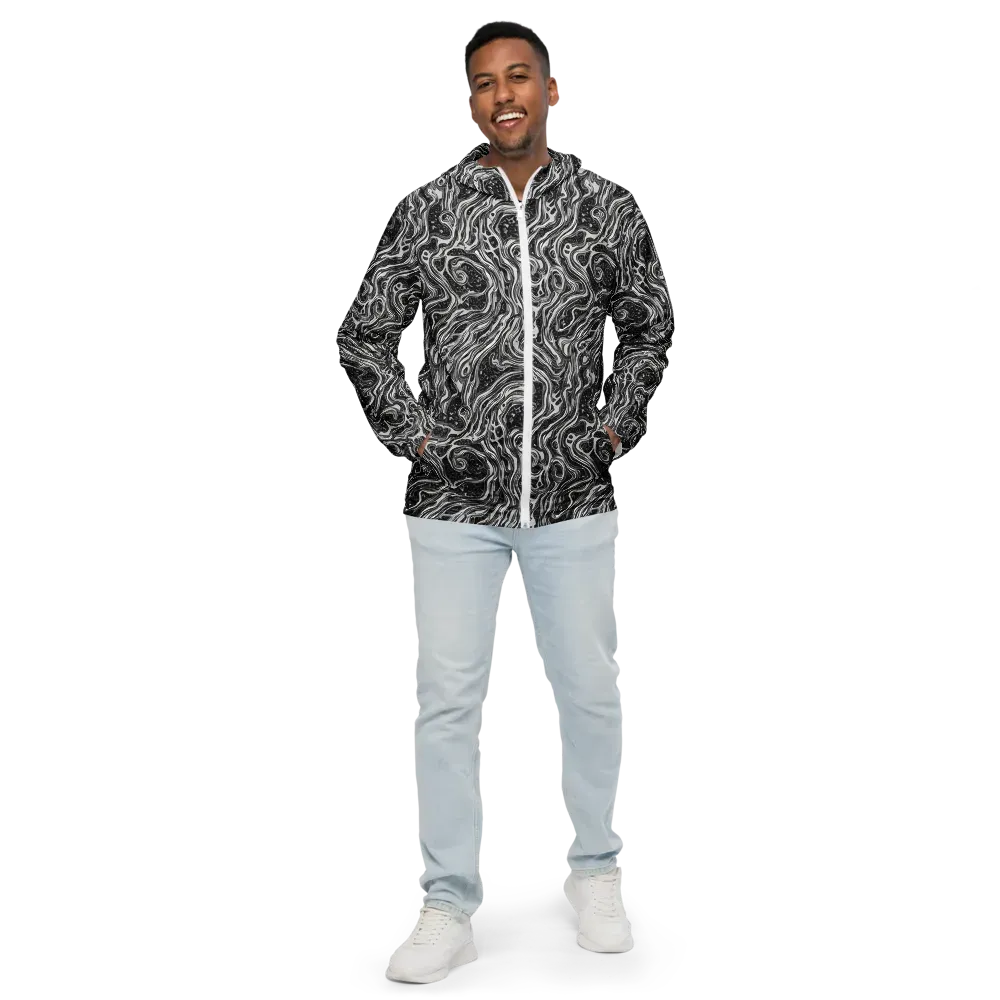 Whirlpool Echo on Men's Windbreaker — Front
