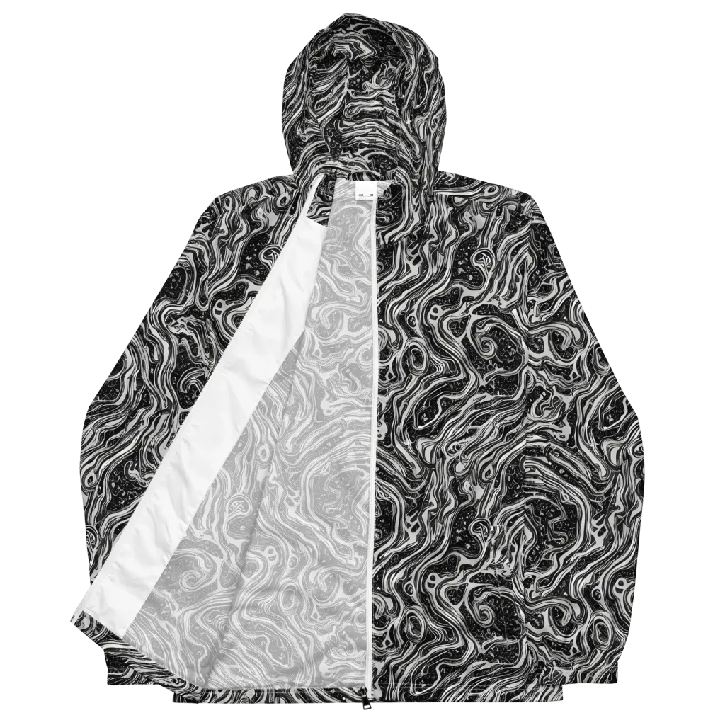 Whirlpool Echo on Men's Windbreaker — Front