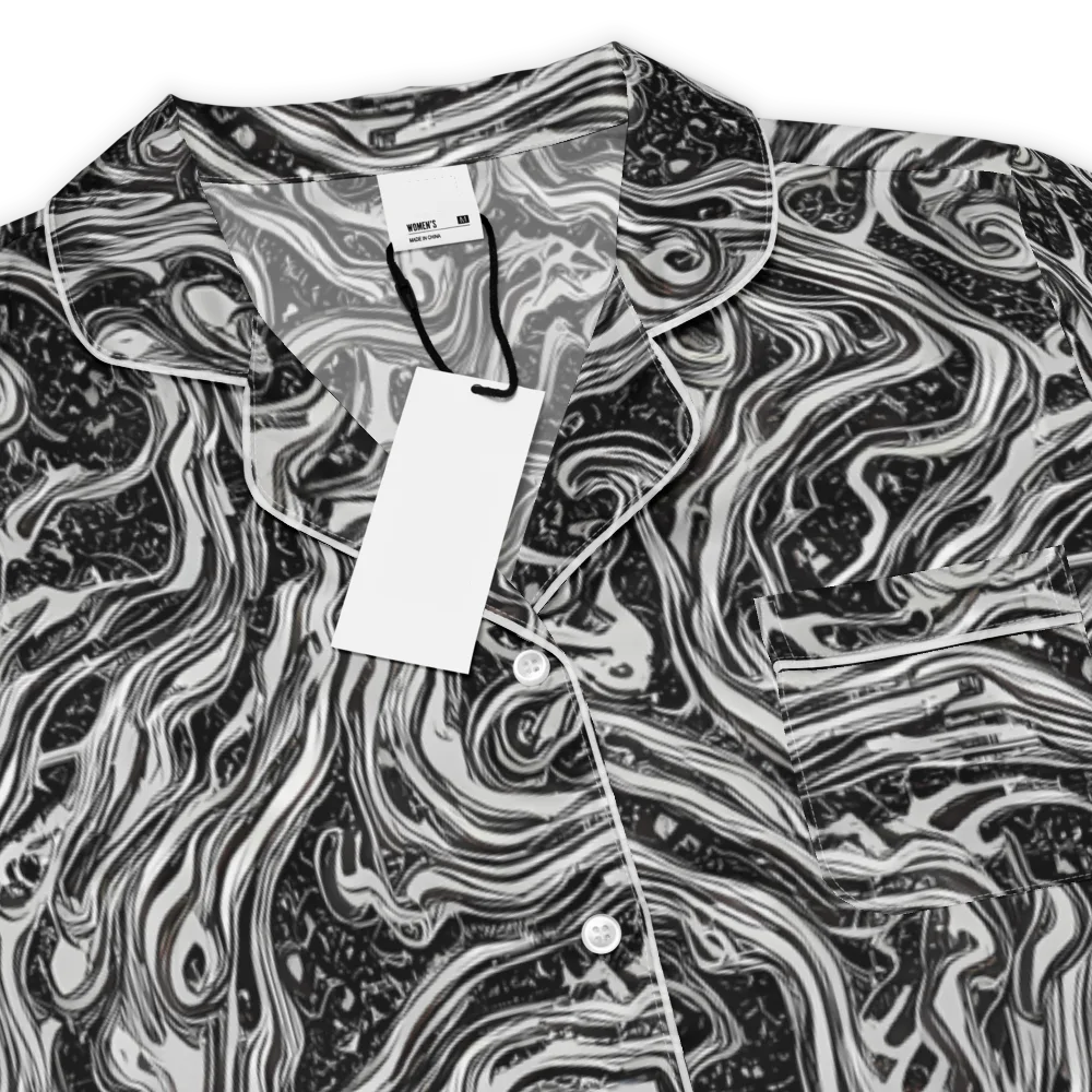 Whirlpool Echo on Women's Short Sleeve Pajama Top — Product details