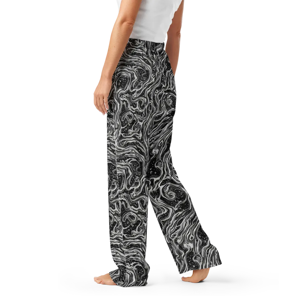 Whirlpool Echo on Women's Pajama Pants — Left