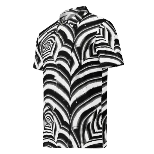 Dupain Swirl on a Men's Slim Fit Polo Shirt