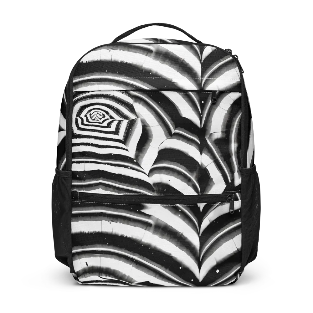 Dupain Swirl on Utility Backpack — Front