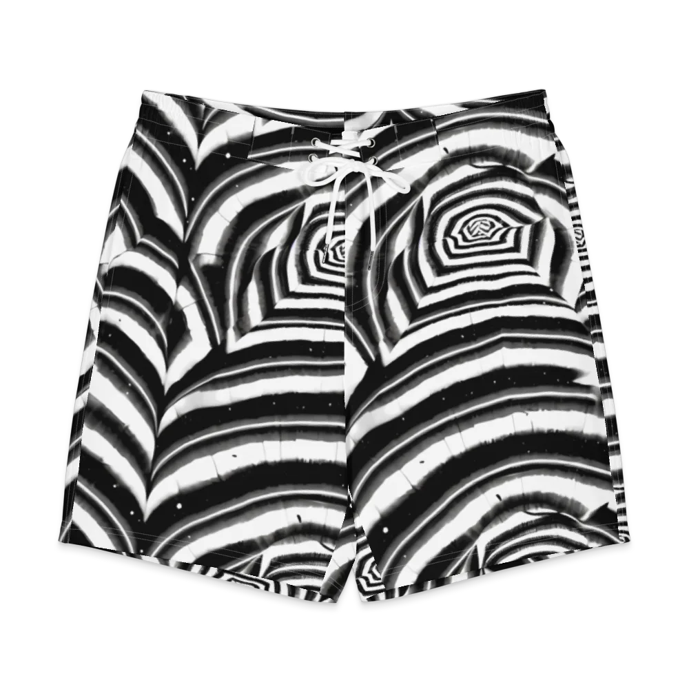 Dupain Swirl on Men's Board Shorts — Front