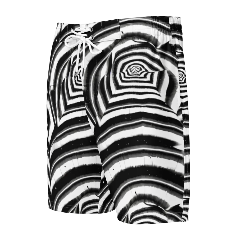 Dupain Swirl on Men's Board Shorts — Front