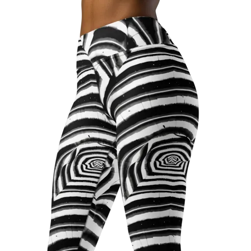 Dupain Swirl on a Yoga Leggings