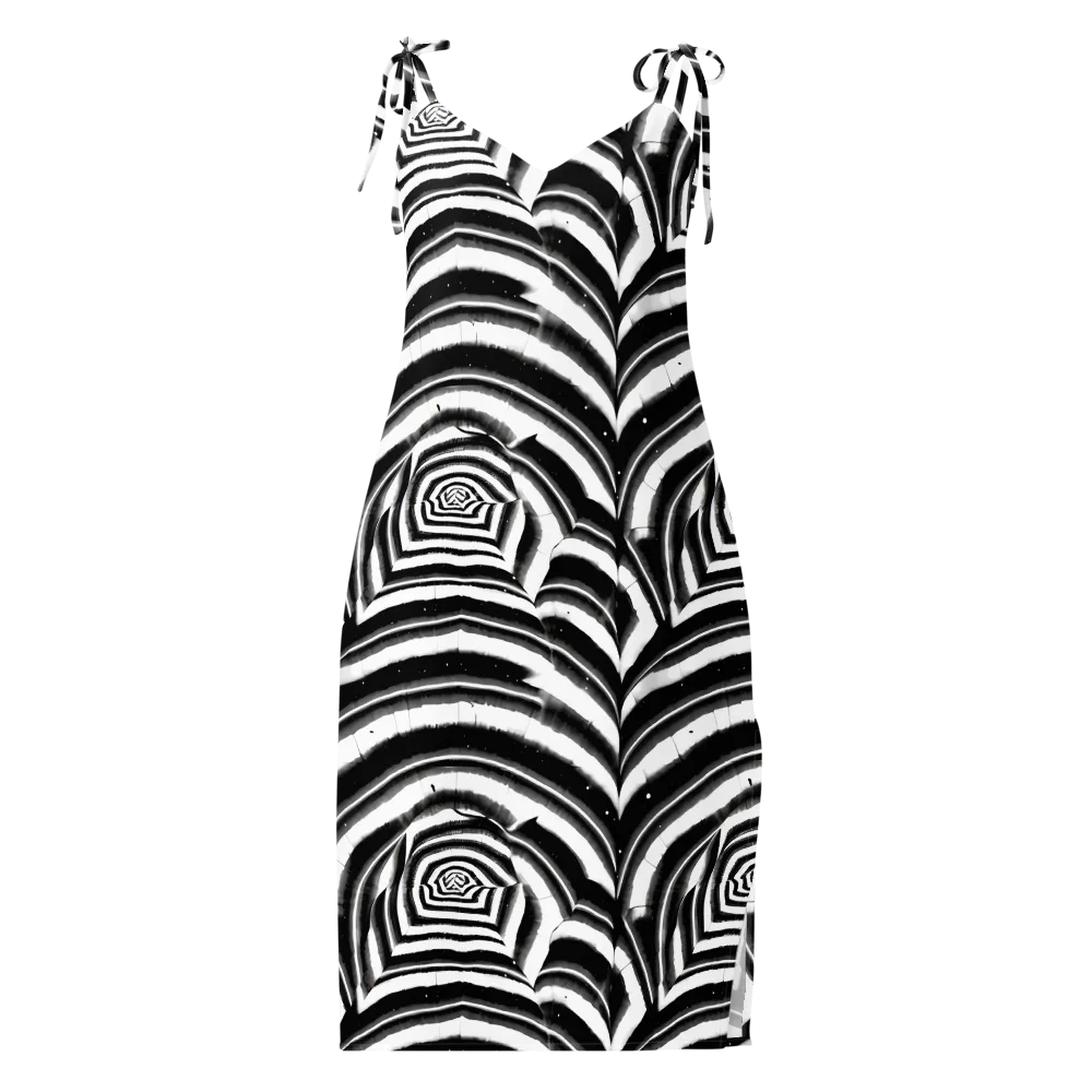 Dupain Swirl on Slip Dress — Front