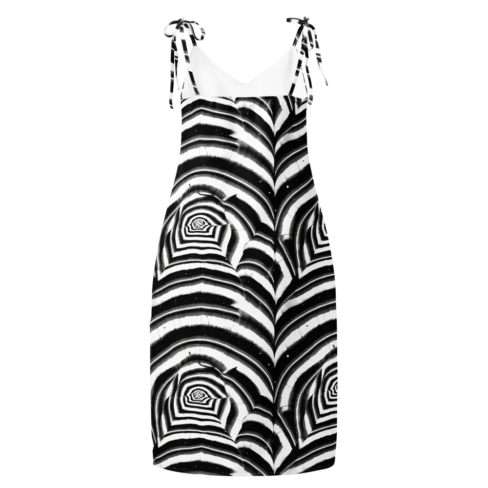 Dupain Swirl on Slip Dress — Back
