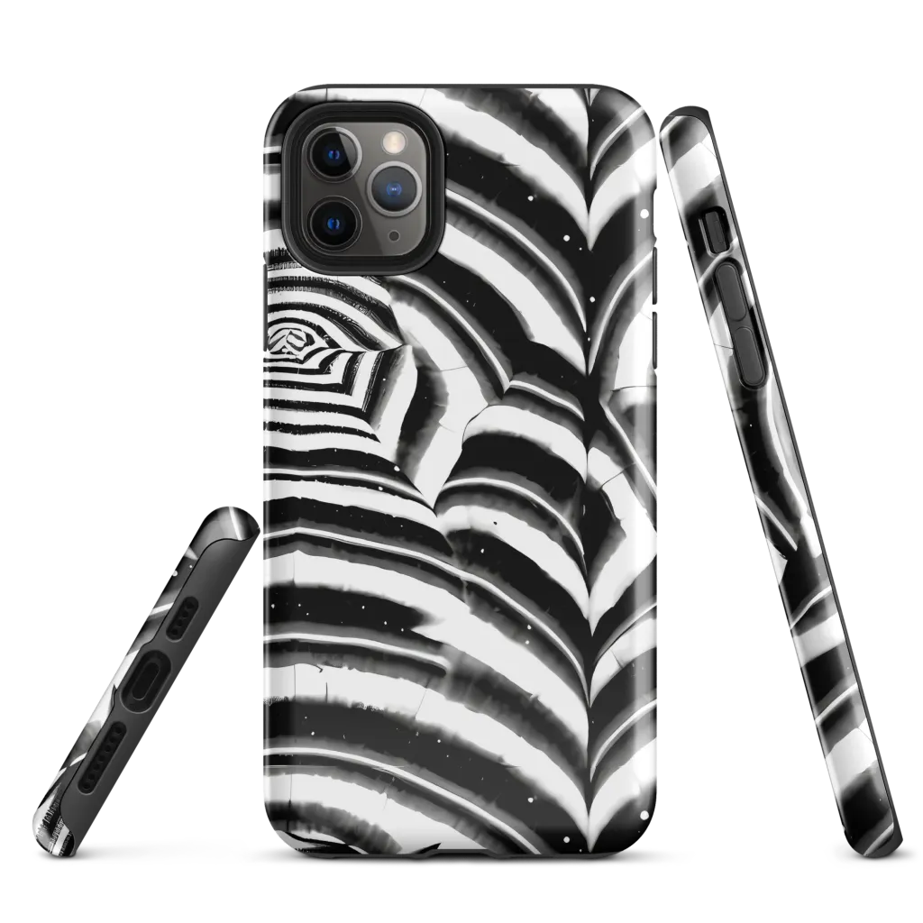 Dupain Swirl on Tough Case for iPhone® — Front