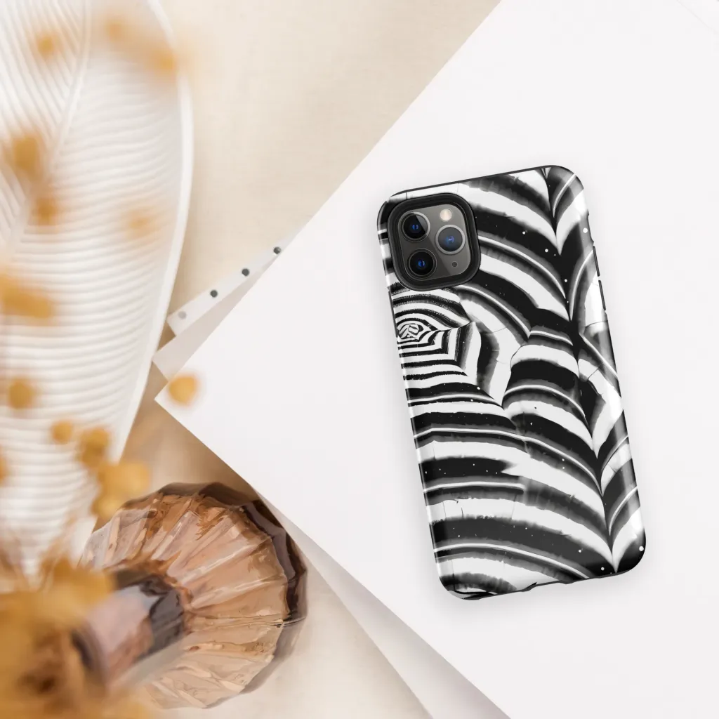 Dupain Swirl on Tough Case for iPhone® — Front