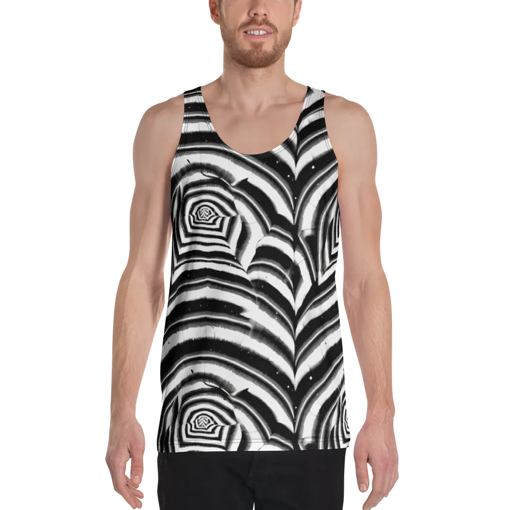 Dupain Swirl on Men's Tank Top — Front